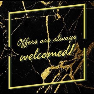 Offers are always welcomed!! 🦄🦄🦄🦄